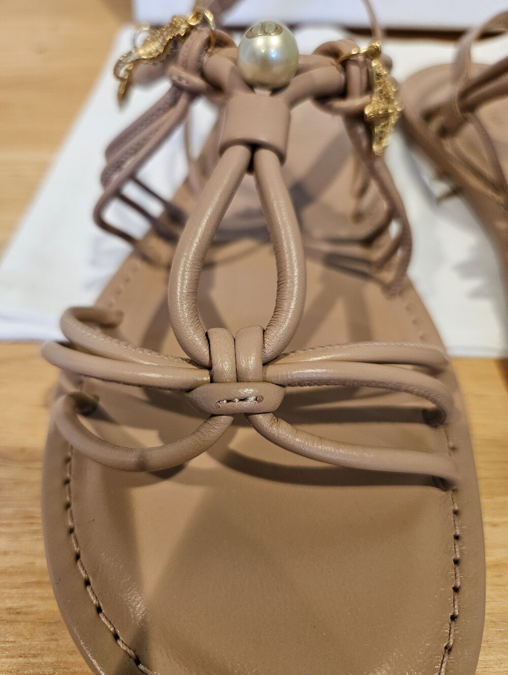 Christian Dior Dioriviera Sandals Size 38.5 New - Picture 4 of 11